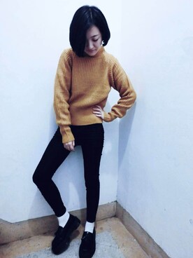 林人樂さんのコーディネート