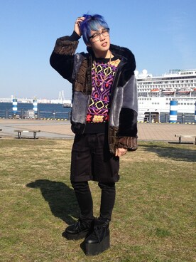 「FIG&VIPER（フィグアンドバイパー）のアイテム（その他アウター）」を使った、ogiziroさん（メンズ・168cm）の春コーディネート