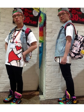 「JEREMYSCOTT」｜ogiziroさん（メンズ・167cm）の春コーディネート