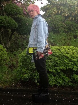 「JOYRICH」｜「アイテム（その他シューズ）」を使った、ogiziroさん（メンズ・167cm）の春コーディネート