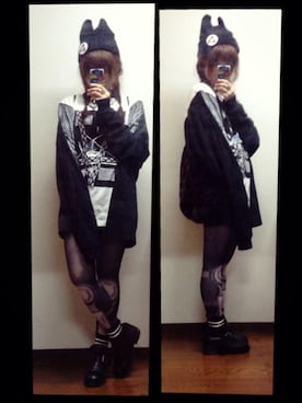「PARADOX（パラドックス）のアイテム（バッグ）」を使った、nasukaさん（レディース・158cm）の秋コーディネート