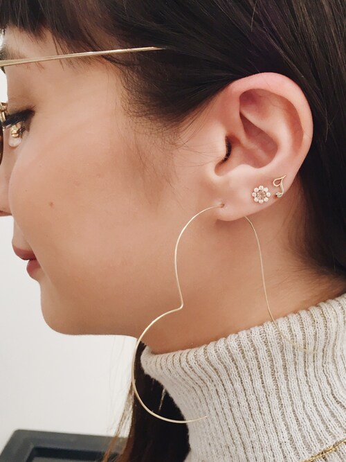 ハム 懲らしめ エントリ Taka フープ ピアス Pro Hand Jp