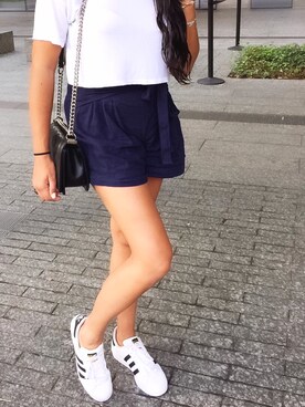 「BeBe（ベベ）のアイテム（バッグ）」を使った、Paula Souzza Make'sさん（レディース・168cm）の秋コーディネート