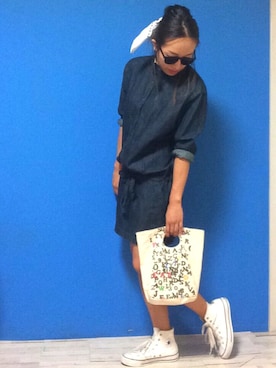 SHIーIさん（レディース・160cm）の秋コーディネート