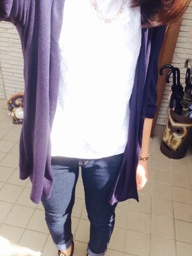 「elvence（エルベンス）のアイテム」を使った、Mさん（レディース・158cm）の夏コーディネート