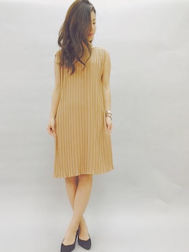 「結婚式スタイル」｜Yurieさん（レディース・160cm）の秋コーディネート