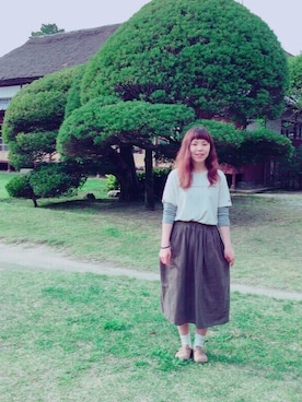 もやしさん。さん（レディース・158cm）の春コーディネート