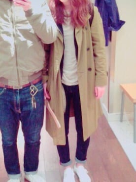 「MARGARET HOWEEL」｜もやしさん。さん（レディース・158cm）の春コーディネート