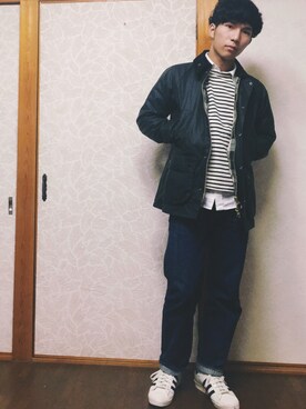 fukadaさん（メンズ・169cm）の冬コーディネート