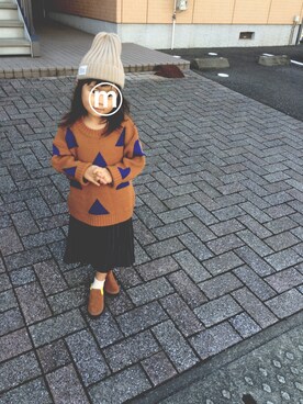 yumm.さん（キッズ・100cm）の冬コーディネート
