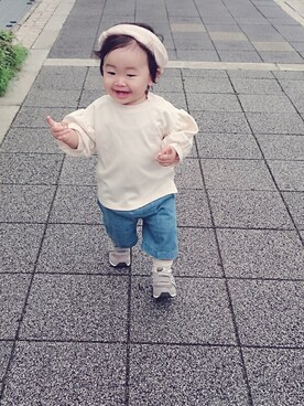 kiiromaru☺さん(キッズ・70cm)の秋コーディネート