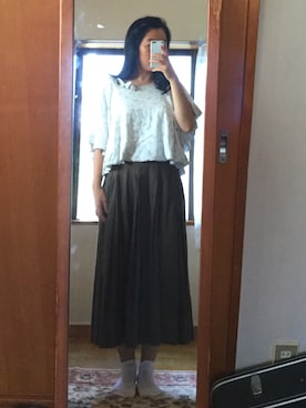 「GASA*（ガサ）のアイテム（アクセサリー）」を使った、miiさん（レディース・163cm）の夏コーディネート