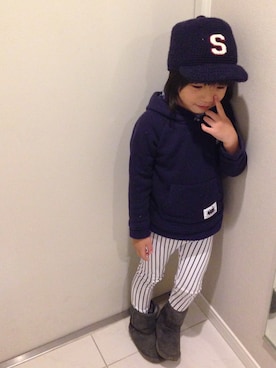 風鈴さん（キッズ・110cm）の秋コーディネート