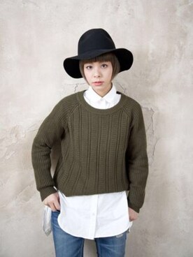 SHiEppiさん（レディース・153cm）の冬コーディネート