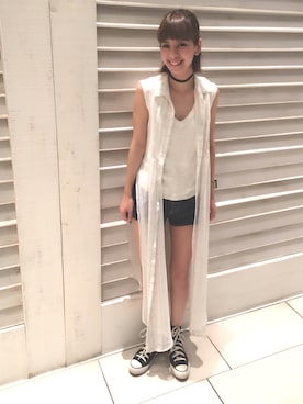 SHiEppiさん（レディース・153cm）の夏コーディネート