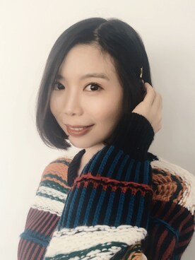 「YSL（ワイエスエル）のアイテム（メイクアップ）」を使った、marrysoupさん（レディース・155cm）の秋コーディネート