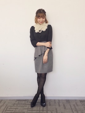 marrysoupさん（レディース・155cm）の冬コーディネート