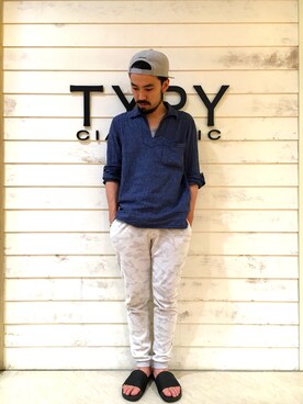 ciaokawaさん（メンズ・173cm）の夏コーディネート