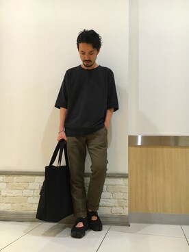 「5441 by sunduck（ゴーヨンヨンイチバイサンダック）のアイテム」を使った、ciaokawaさん（メンズ・173cm）の夏コーディネート