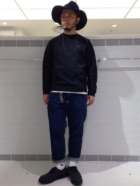「Scye（サイ）のアイテム（デニムパンツ）」を使った、Yoshihito Hayashiさん（メンズ・170cm）の夏コーディネート