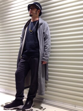 「アイテム（その他アウター）」を使った、Yoshihito Hayashiさん（メンズ・170cm・30代）の秋コーディネート