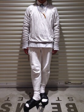 「Ray BEAMS（レイビームス）のアイテム」を使った、Yoshihito Hayashiさん（メンズ・170cm）の秋コーディネート