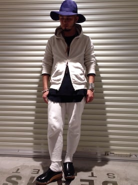 「Ray BEAMS（レイビームス）のアイテム」を使った、Yoshihito Hayashiさん（メンズ・170cm）の冬コーディネート