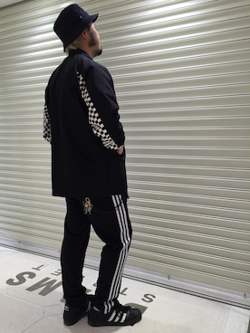 「アイテム（カバーオール）」を使った、Yoshihito Hayashiさん（メンズ・170cm・30代）の春コーディネート