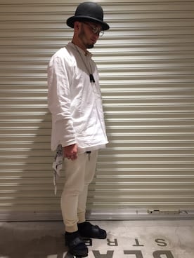 「アイテム（ネックレス）」を使った、Yoshihito Hayashiさん（メンズ・170cm・30代）の冬コーディネート