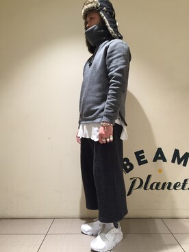 「Ray BEAMS（レイビームス）のアイテム」を使った、Yoshihito Hayashiさん（メンズ・170cm）の冬コーディネート