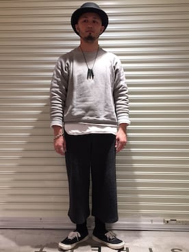 「Ray BEAMS（レイビームス）のアイテム」を使った、Yoshihito Hayashiさん（メンズ・170cm）の冬コーディネート