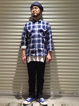 Yoshihito Hayashiさん（メンズ・170cm）の春コーディネート