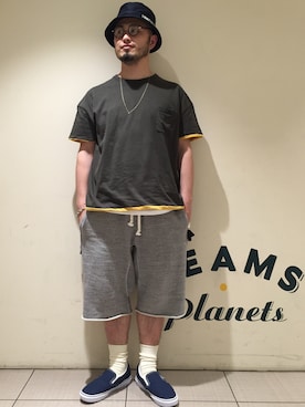 「Sanca（サンカ）のアイテム」を使った、Yoshihito Hayashiさん（メンズ・170cm）の春コーディネート