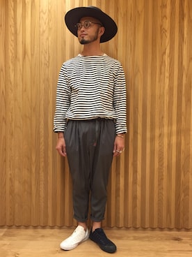 Yoshihito Hayashiさん（メンズ・170cm）の夏コーディネート