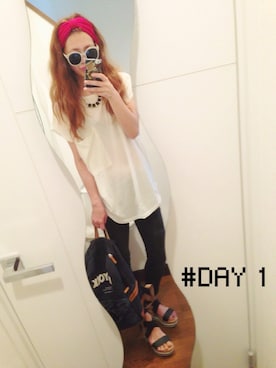 natsupooさん（レディース・167cm）の夏コーディネート