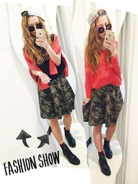 「ECCO（エコー）のアイテム」を使った、natsupooさん（レディース・167cm）の秋コーディネート