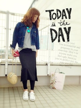 「NETSTAR（ネットスター）のアイテム」を使った、natsupooさん（レディース・167cm）の春コーディネート
