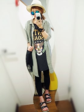 「coca（ANDEX shoes product）（コカ）のアイテム（ワンピース/ドレス）」を使った、natsupooさん（レディース・167cm）の春コーディネート