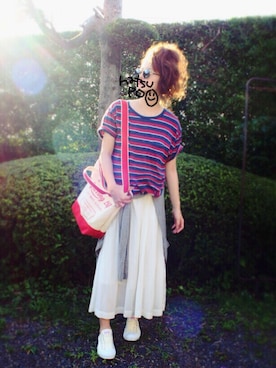 natsupooさん（レディース・167cm）の夏コーディネート