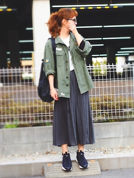 natsupooさん（レディース・167cm）の春コーディネート