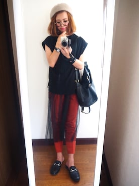 natsupooさん（レディース・167cm）の秋コーディネート