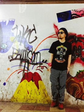 「ベレー帽推奨委員会」｜トシーグくんさん（メンズ・169cm）の夏コーディネート