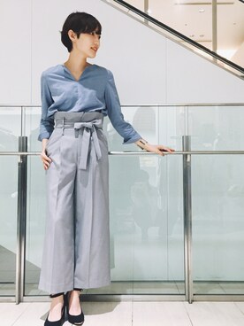 rihoさん（レディース・162cm）の秋コーディネート