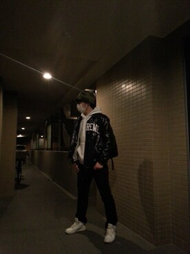 輝さん（メンズ・174cm）の冬コーディネート