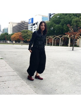「DIGAWEL（ディガウェル）のアイテム」を使った、rinouzawaさん（レディース・154cm）の春コーディネート