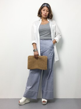 NASSANさん(レディース・165cm)の夏コーディネート