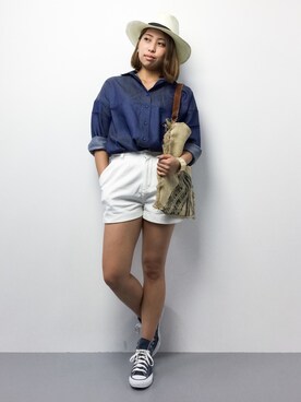NASSANさん（レディース・165cm）の夏コーディネート