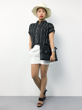 NASSANさん（レディース・165cm）の夏コーディネート