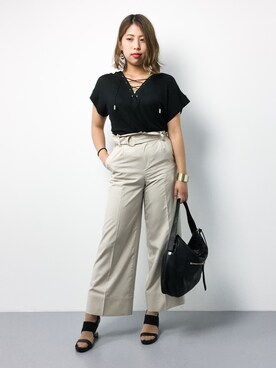 NASSANさん（レディース・165cm）の夏コーディネート