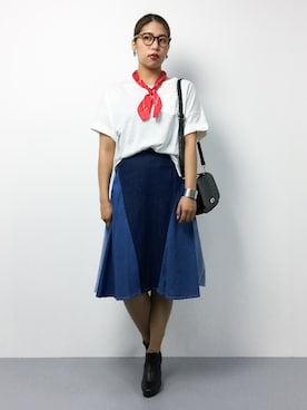 NASSANさん（レディース・165cm）の夏コーディネート